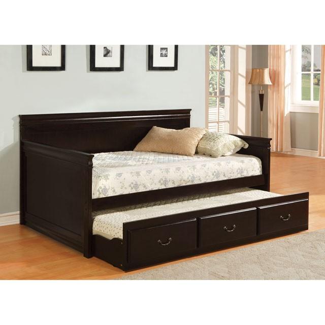 SAHARA Espresso Daybed w/ Twin Trundle, Espresso - Imperial Furniture (Las Vegas, NV) - Multi Location