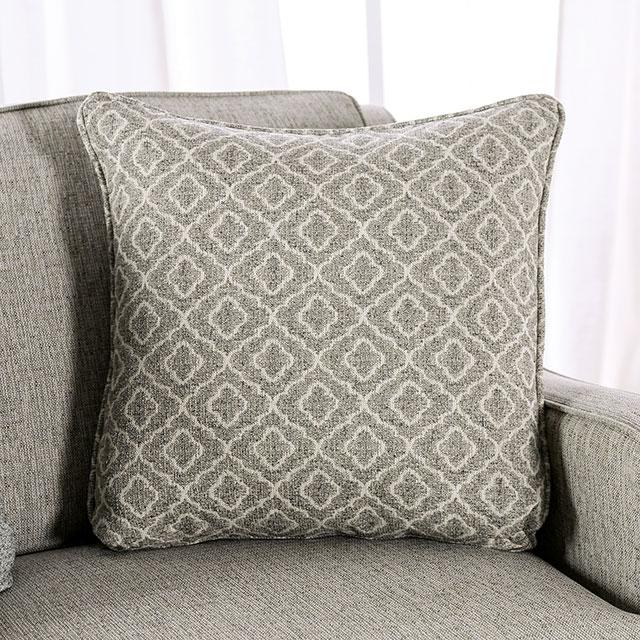 STEPHNEY Loveseat, Gray/Gold - Imperial Furniture (Las Vegas, NV) - Multi Location