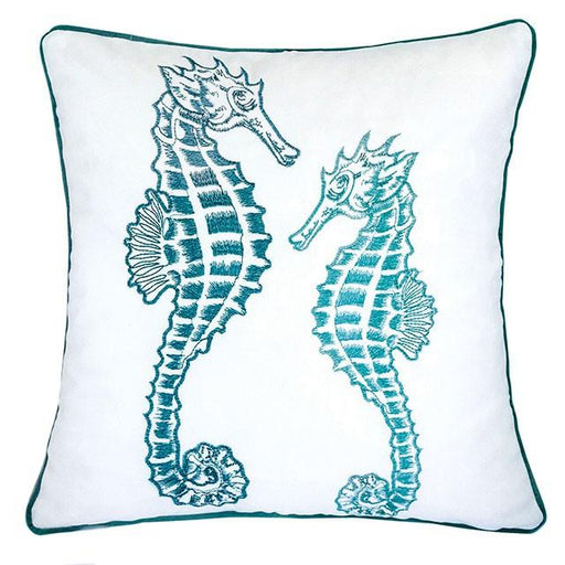 Terrie Teal 20" X 20" Pillow, Teal - Imperial Furniture (Las Vegas, NV) - Multi Location