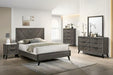 VAGAN Cal.King, E.King, & Queen Bed - Imperial Furniture (Las Vegas, NV) - Multi Location