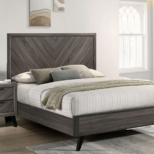 VAGAN Cal.King, E.King, & Queen Bed - Imperial Furniture (Las Vegas, NV) - Multi Location