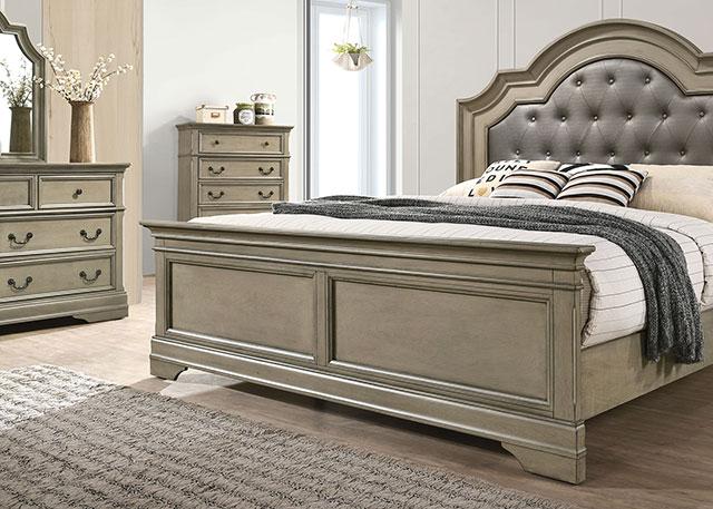 LASTHENIA Cal.King, E.King, Queen Bed - Imperial Furniture (Las Vegas, NV) - Multi Location