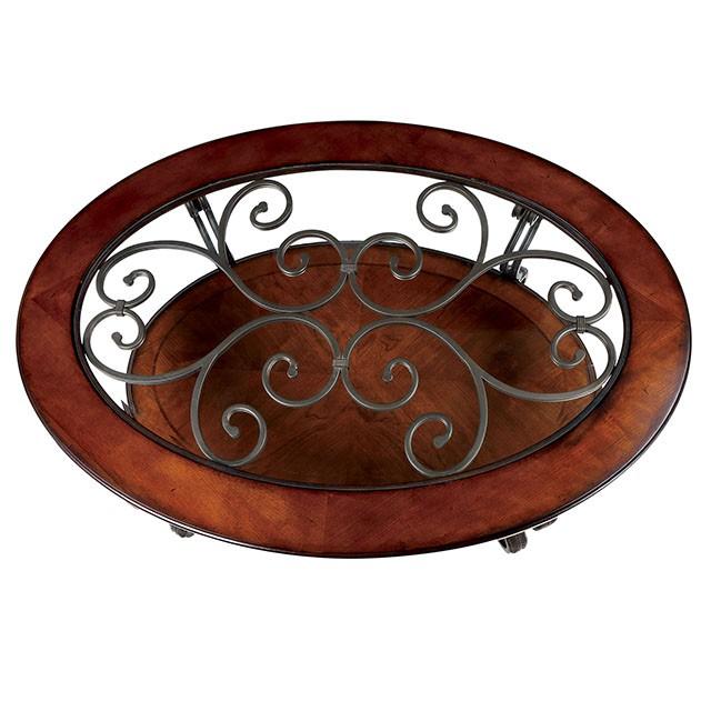 MAY Brown Cherry Coffee Table - Imperial Furniture (Las Vegas, NV) - Multi Location