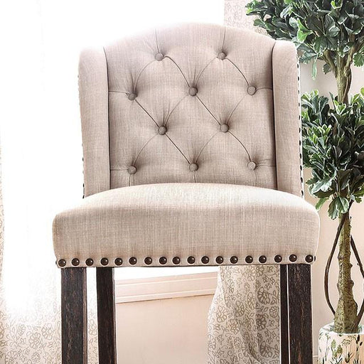 SANIA Bar Ht. Wingback Chair (2/CTN) - Imperial Furniture (Las Vegas, NV) - Multi Location