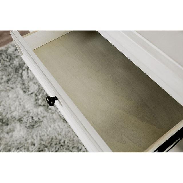 Sutton Antique White Counter Ht. Table - Imperial Furniture (Las Vegas, NV) - Multi Location
