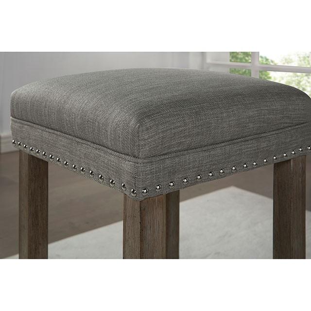 CAERLEON 4 Pc. Counter Ht. Table Set, Wire-brushed Gray - Imperial Furniture (Las Vegas, NV) - Multi Location