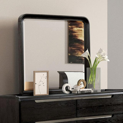 Osterley Mirror Black - Imperial Furniture (Las Vegas, NV) - Multi Location