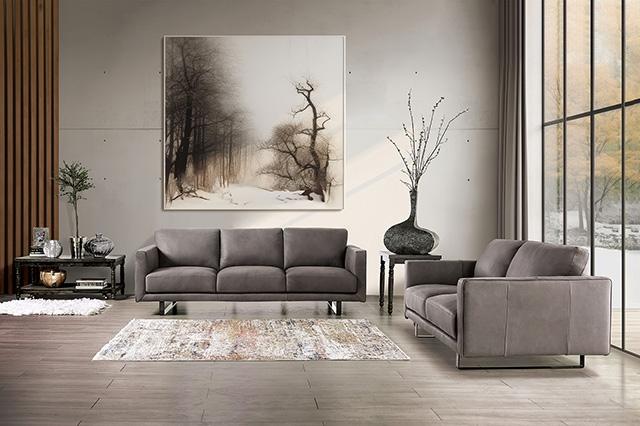 Mezzanotte Loveseat Gray - Imperial Furniture (Las Vegas, NV) - Multi Location