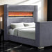 Sumter Bed Black & Grey - Imperial Furniture (Las Vegas, NV) - Multi Location