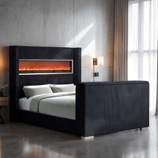 Sumter Bed Black & Grey - Imperial Furniture (Las Vegas, NV) - Multi Location