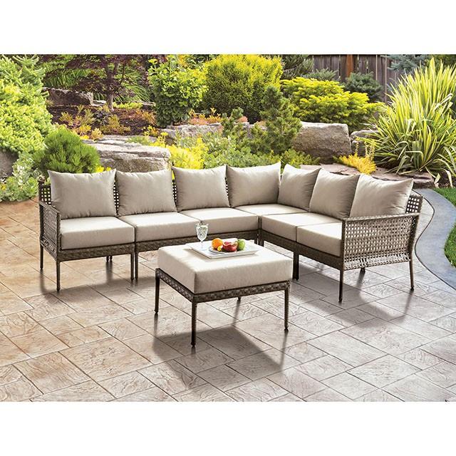 ALEISHA Patio Ottoman - Imperial Furniture (Las Vegas, NV) - Multi Location