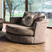 Bonaventura Brown Swivel Chair - Imperial Furniture (Las Vegas, NV) - Multi Location