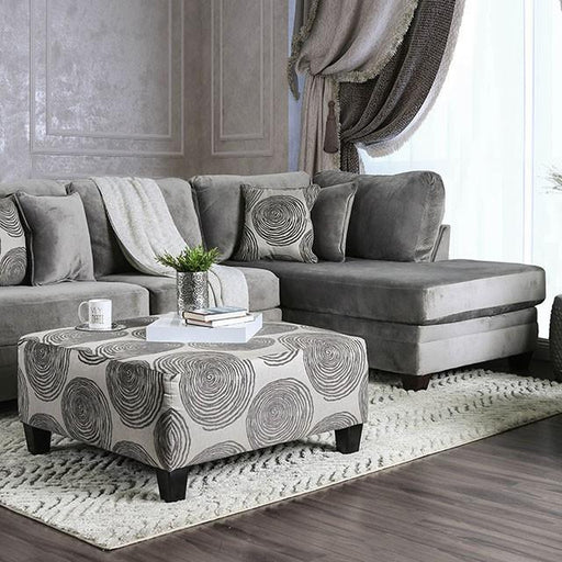 Bonaventura Gray Sectional - Imperial Furniture (Las Vegas, NV) - Multi Location