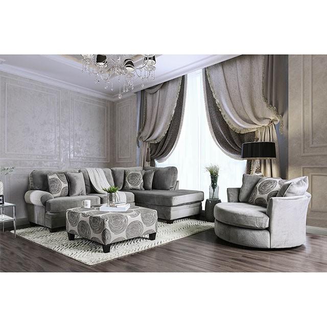 Bonaventura Gray Sectional - Imperial Furniture (Las Vegas, NV) - Multi Location