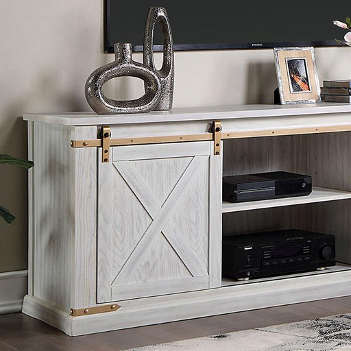 BORREGO TV Stand, Antique White - Imperial Furniture (Las Vegas, NV) - Multi Location