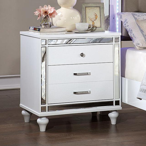 BRACHIUM Night Stand, White - Imperial Furniture (Las Vegas, NV) - Multi Location