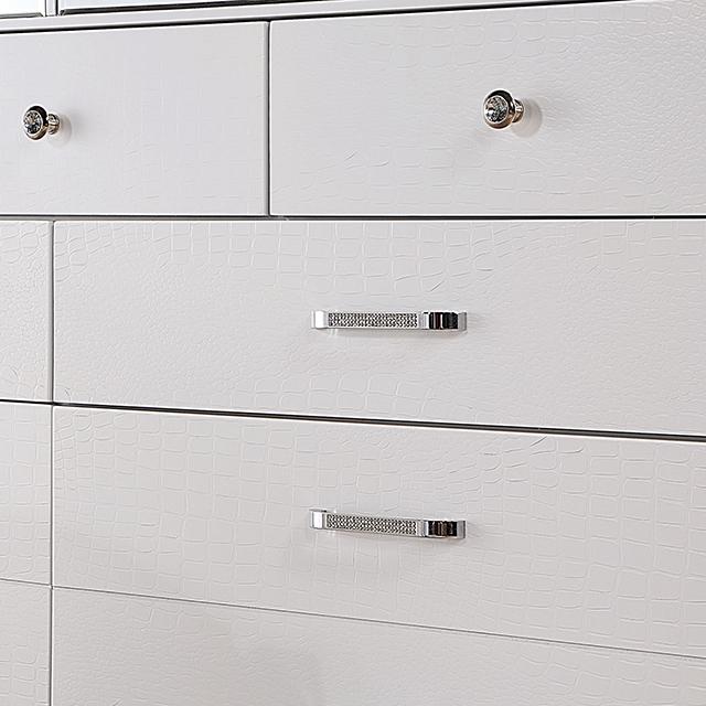 BRACHIUM E.King Bed, White - Imperial Furniture (Las Vegas, NV) - Multi Location