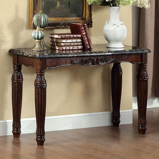 Brampton Espresso/Black Faux Sofa Table - Imperial Furniture (Las Vegas, NV) - Multi Location