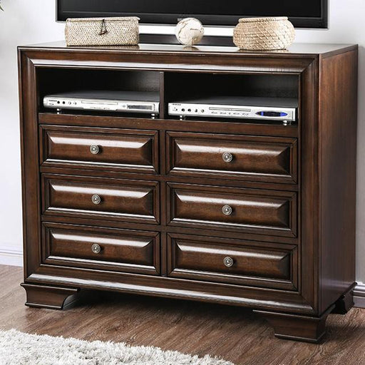 Brandt Brown Cherry Media Chest - Imperial Furniture (Las Vegas, NV) - Multi Location