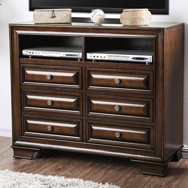Brandt Brown Cherry Media Chest - Imperial Furniture (Las Vegas, NV) - Multi Location