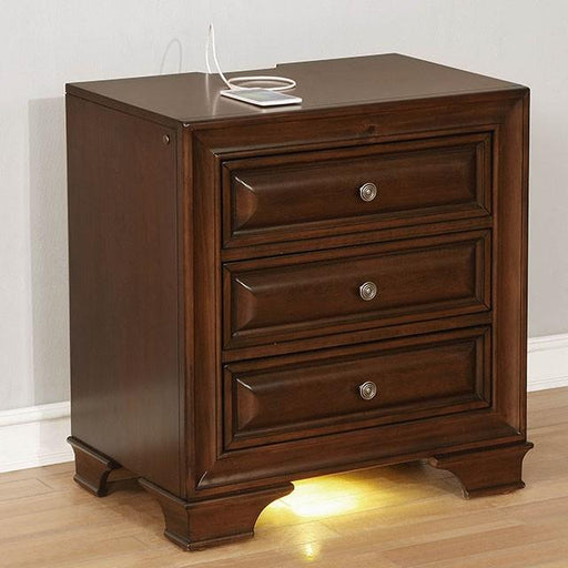 Brandt Brown Cherry Night Stand - Imperial Furniture (Las Vegas, NV) - Multi Location