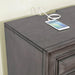 Brandt Gray Night Stand - Imperial Furniture (Las Vegas, NV) - Multi Location