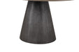 Broager 5 Pc Dining Table Set (White Caster Chairs) Rustic Oak - Imperial Furniture (Las Vegas, NV) - Multi Location