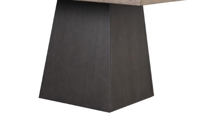 Broager 5 Pc Dining Table Set (White Caster Chairs) Walnut - Imperial Furniture (Las Vegas, NV) - Multi Location