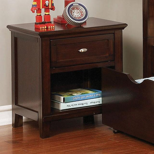 Brogan Brown Cherry Night Stand - Imperial Furniture (Las Vegas, NV) - Multi Location