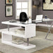 BRONWEN White Desk - Imperial Furniture (Las Vegas, NV) - Multi Location