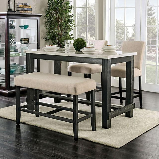 Brule 5 Pc Counter Ht Table Set - Imperial Furniture (Las Vegas, NV) - Multi Location