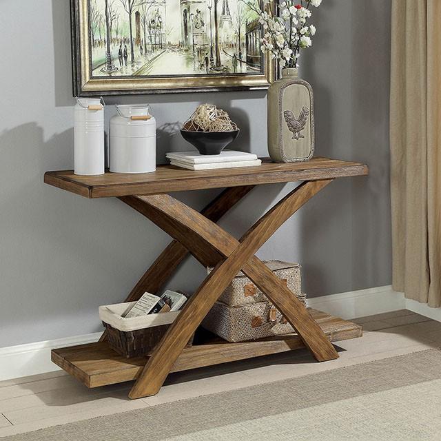 Bryanna Antique Light Oak Sofa Table - Imperial Furniture (Las Vegas, NV) - Multi Location
