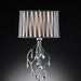 Arya Black/Chrome Table Lamp, Hanging Crystal - Imperial Furniture (Las Vegas, NV) - Multi Location