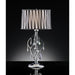 Arya Black/Chrome Table Lamp, Hanging Crystal - Imperial Furniture (Las Vegas, NV) - Multi Location
