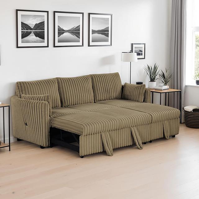 Denholme Sectional w/ Pull Out - Imperial Furniture (Las Vegas, NV) - Multi Location