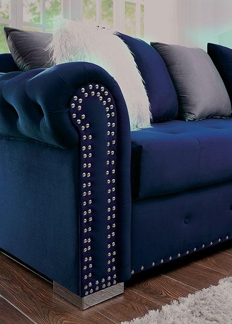 WILMINGTON Sectional, Blue - Imperial Furniture (Las Vegas, NV) - Multi Location