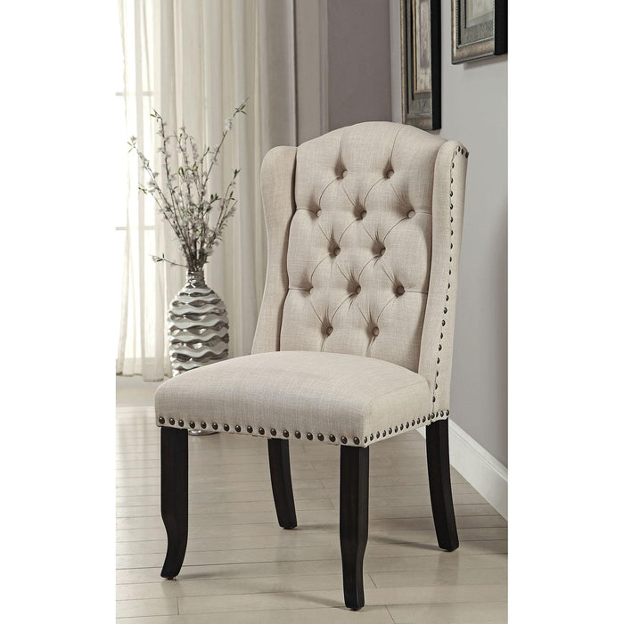 Wingback Chair, Beige (2/CTN) - Imperial Furniture (Las Vegas, NV) - Multi Location