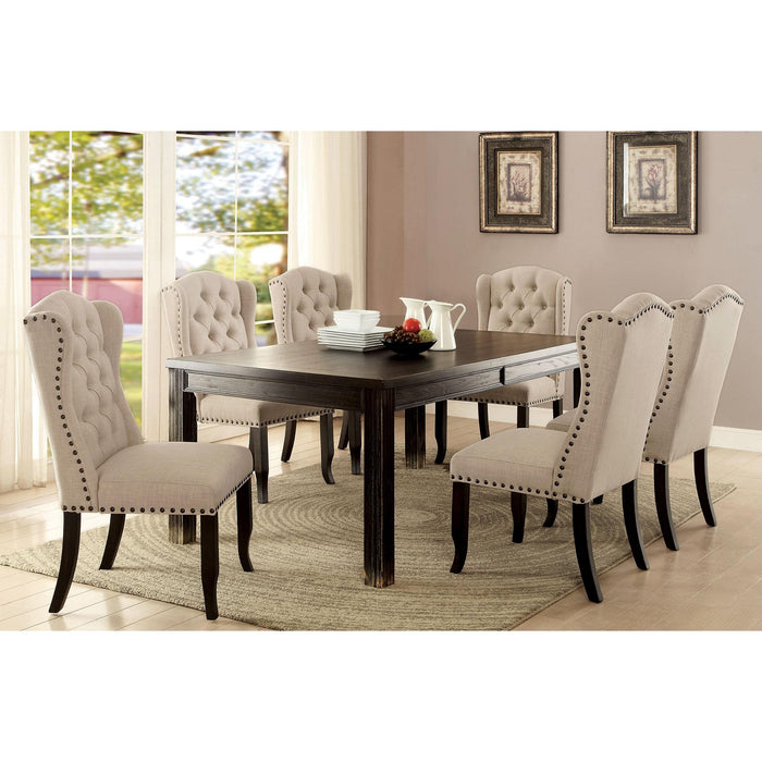 Sania I Antique Black 72" Dining Table - Imperial Furniture (Las Vegas, NV) - Multi Location