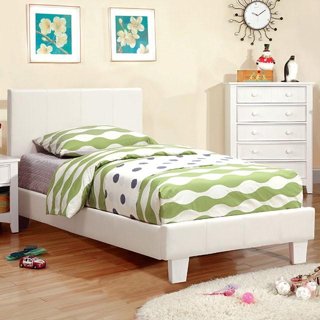 Winn Park Cal.King, E.King, Twin, & Full Bed Chrome, Gray, Brown, & Chrome - Imperial Furniture (Las Vegas, NV) - Multi Location