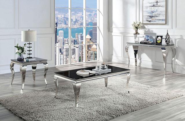 WETZIKON Sofa Table, Black - Imperial Furniture (Las Vegas, NV) - Multi Location