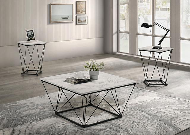 Whetstone 3 Pc. Table Set - Imperial Furniture (Las Vegas, NV) - Multi Location