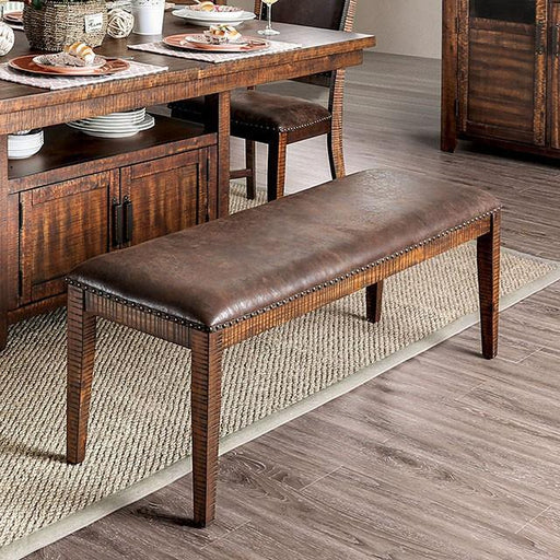 Wichita Light Walnut Bench - Imperial Furniture (Las Vegas, NV) - Multi Location