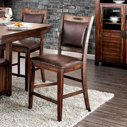 Wichita Light Walnut Counter Ht. Chair (2/CTN) - Imperial Furniture (Las Vegas, NV) - Multi Location