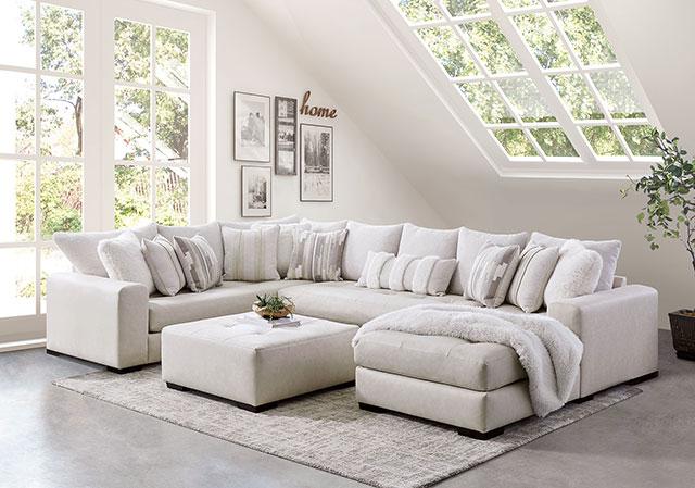 WARRENTON Ottoman, Ivory - Imperial Furniture (Las Vegas, NV) - Multi Location