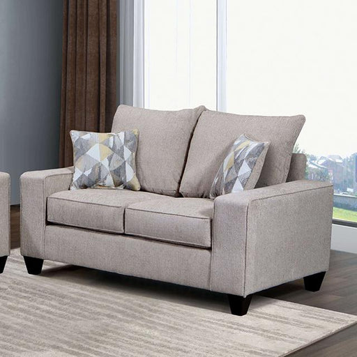 WEST ACTION Loveseat, Beige - Imperial Furniture (Las Vegas, NV) - Multi Location