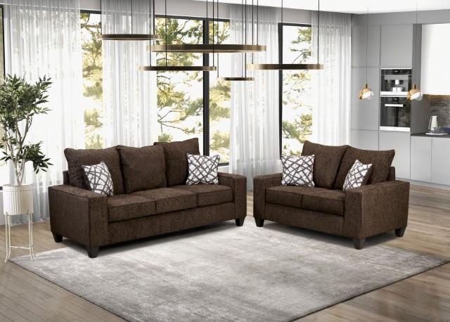 WEST ACTION Loveseat, Chocolate - Imperial Furniture (Las Vegas, NV) - Multi Location