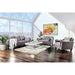 YSABEL Warm Gray Love Seat, Warm Gray (K/D) - Imperial Furniture (Las Vegas, NV) - Multi Location