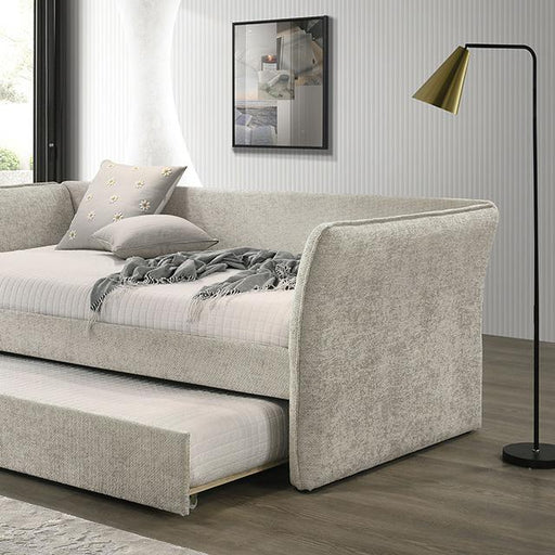 Yuri Twin Daybed w/ Trundle Beige - Imperial Furniture (Las Vegas, NV) - Multi Location