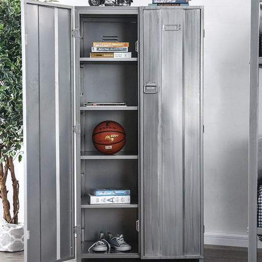 Zaheera Silver Large Locker - Imperial Furniture (Las Vegas, NV) - Multi Location