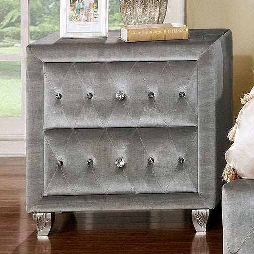 Alzir Night Stand Gray - Imperial Furniture (Las Vegas, NV) - Multi Location